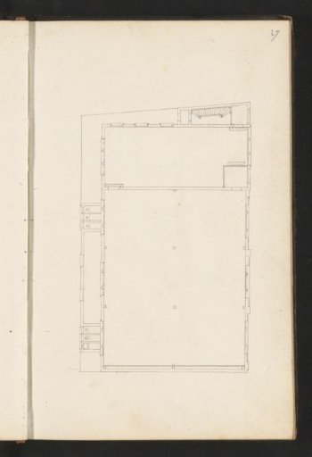 Floor plan of a storey