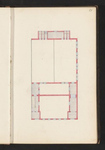 Floor plan of a storey