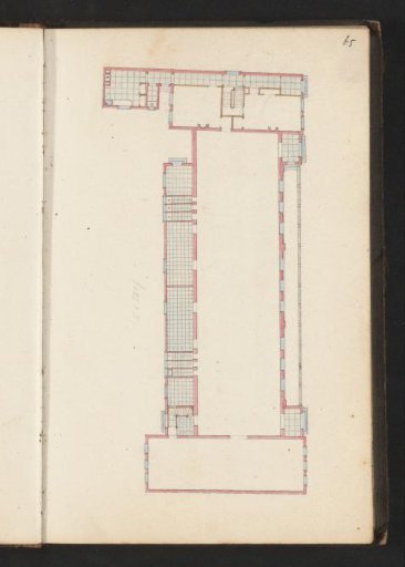 Floor plan of a storey