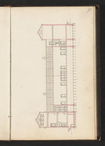 Section of a building