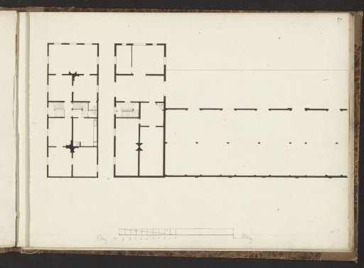 Plans of two floors