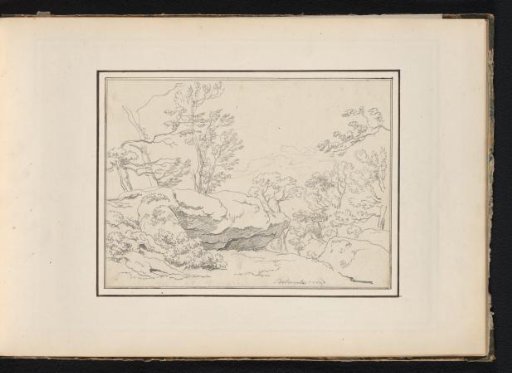 Rocks with trees at Belmonte