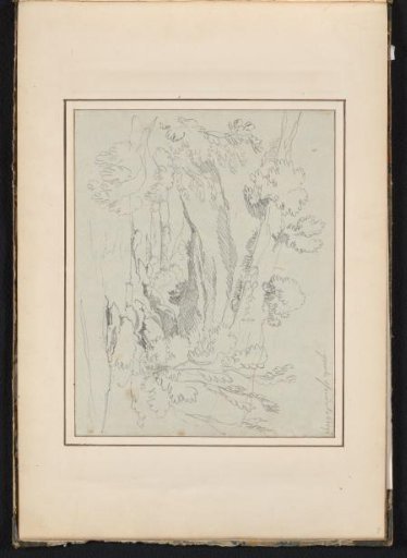 Landscape with a natural bridge