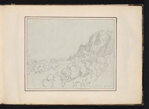 Hilly landscape at Scandriglia