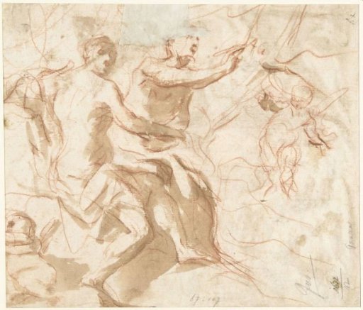 Angelica and Medoro Carve Their Names in a Tree