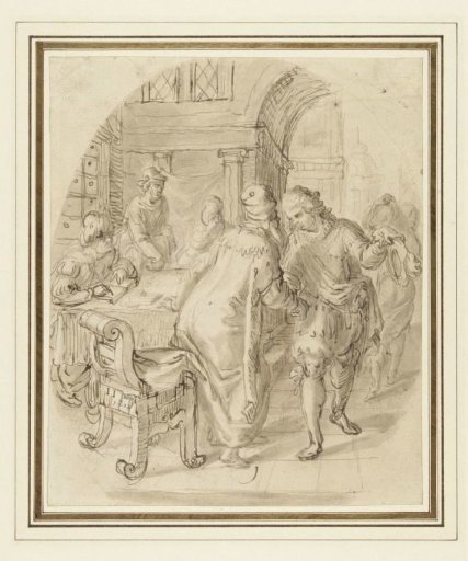 The Prodigal Son Receiving His Inheritance
