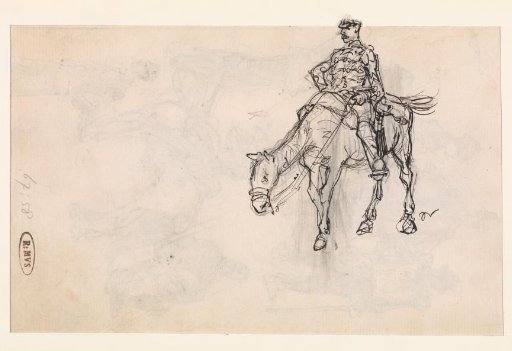 Sketch of a hussar