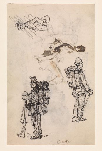 Studies of hussars