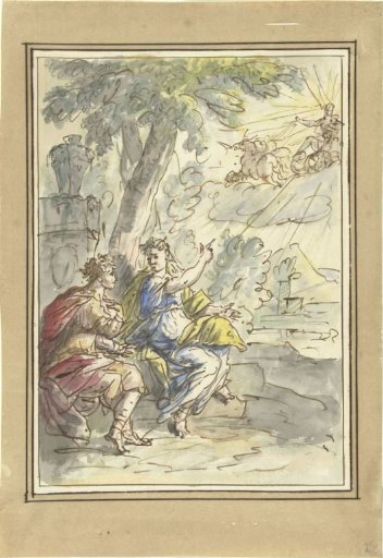 Clymene Tells Her Son Phaëton about His Father Apollo