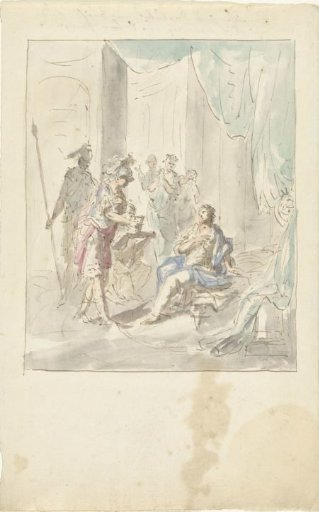 Masinissa Handing Sophonisba the Poison Cup