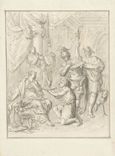 Masinissa Having the Poison Cup Brought to Sophonisba