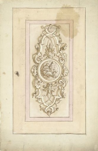 Ornamental design for a door panel