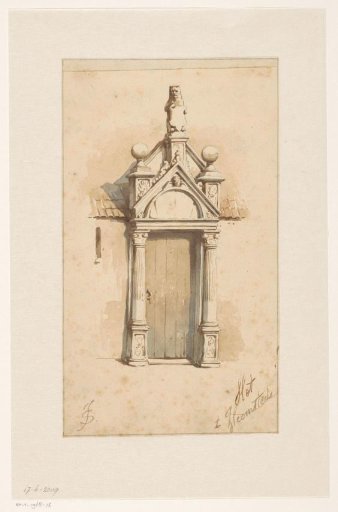 Gate of the castle in Heemstede