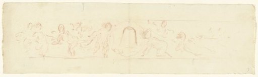 Frieze with playing putti