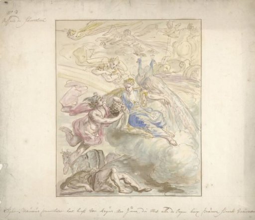 Design for a wall painting with an allegory of Air