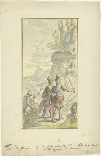 The Two Knights on Their Way to Rinaldo