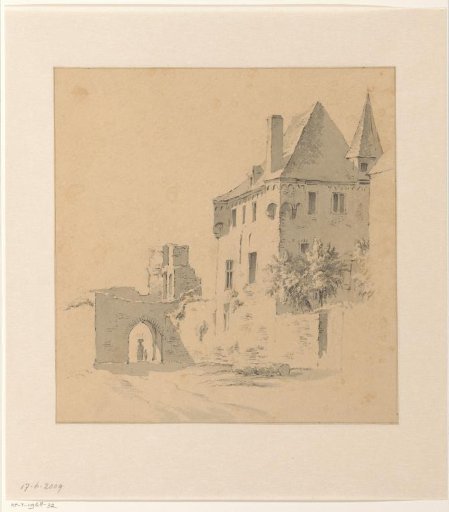 Castle on a fortress ruin