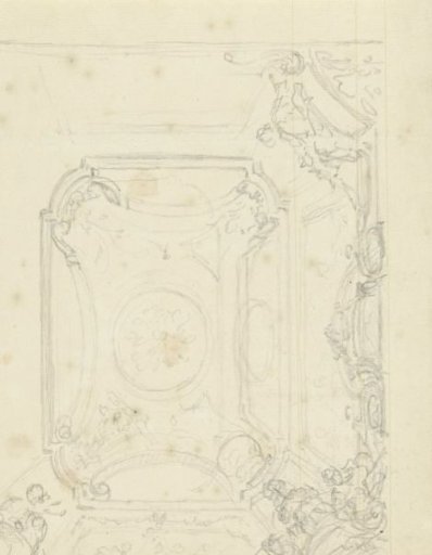 Design for a ceiling painting