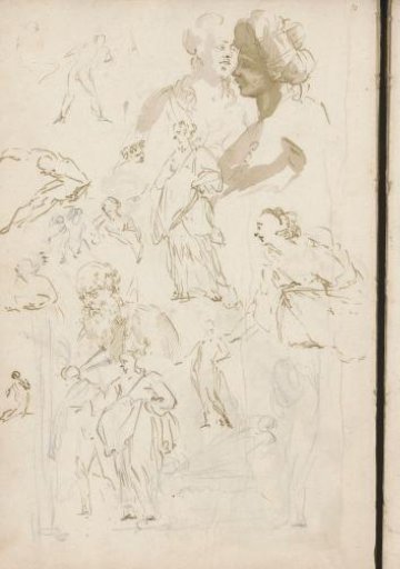 Study sheet with figures