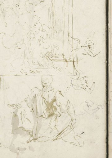 Ecstasy of a female saint