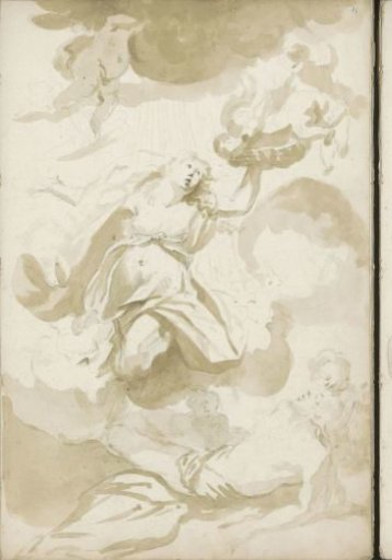 Allegorical representation with putti
