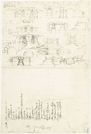 Construction Drawing for a Bridge