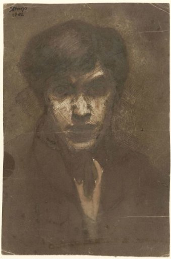 Self-portrait of the painter Jan Toorop