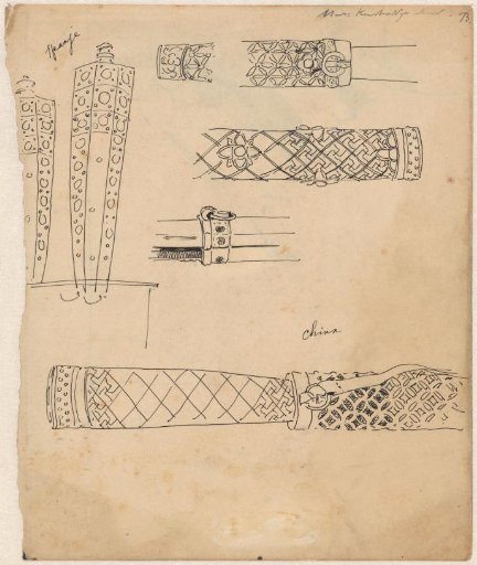 Spanish and Chinese ornamental hilts