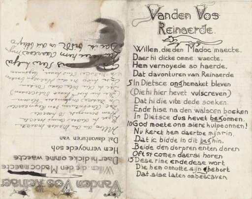 Illustration for Vanden Vos Reinaerde