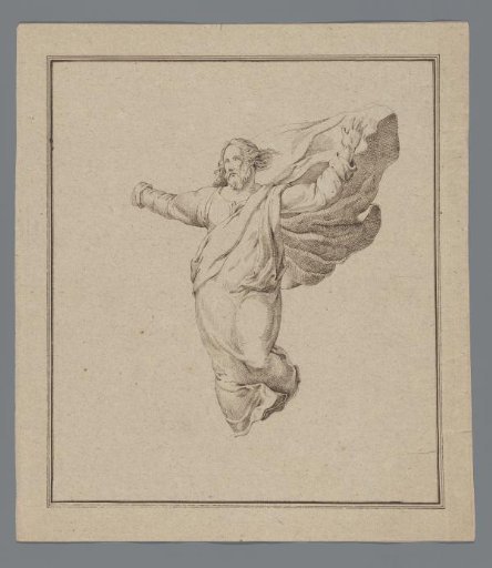 Standing Christ with raised arms