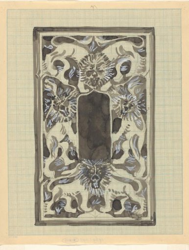 Ornamental design with lions