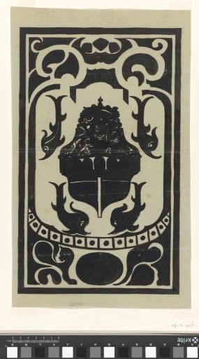Design for a bookplate for D. Goedkoop