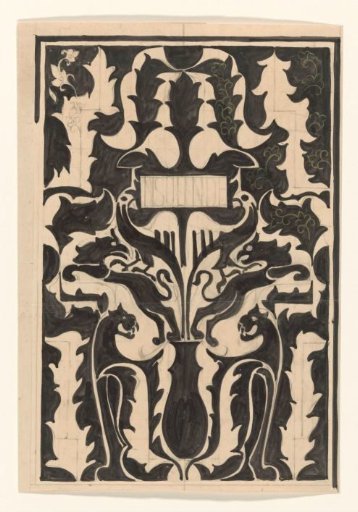 Design for a bookbinding for Insulinde by D. Wouters and J. van Hulzen