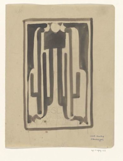 Design for a book published by S.L. van Looy in Amsterdam