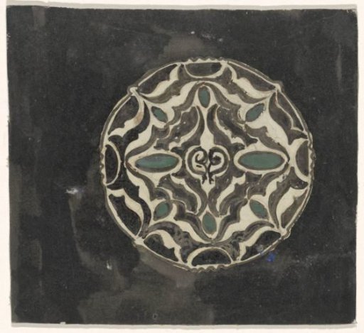 Design for a brooch (?)