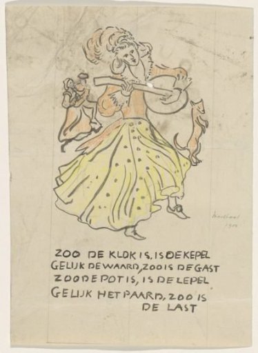 Design for decoration of the nursery of the Mailboot