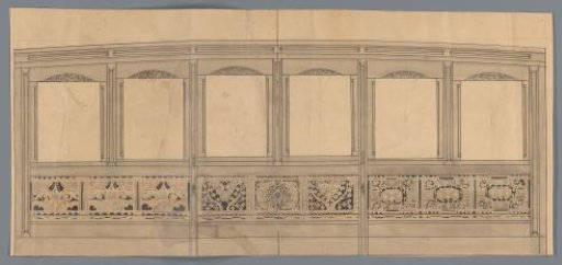 Design for the children's room on the S.S. Prinses Juliana