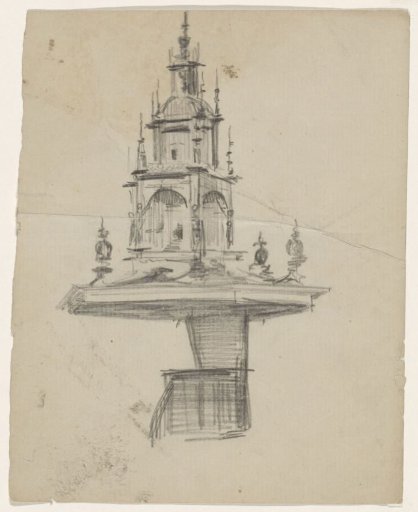 Designs for a pulpit (for the New Church?)