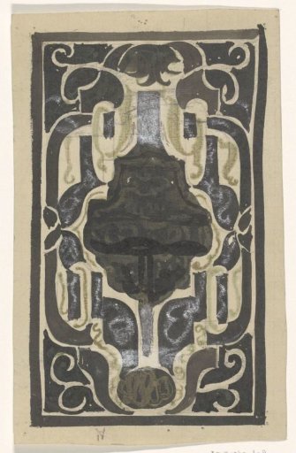Design for an ex libris of D.J. Goedkoop