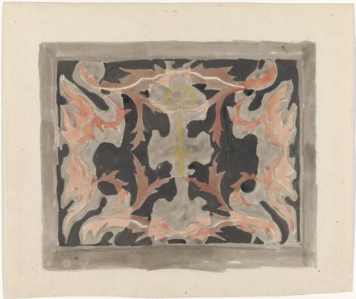 Design for a carpet (?)