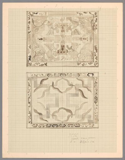Two Designs for Carpets for the Java-China-Japan Line