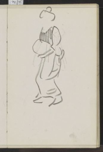 Figure with a protruding belly