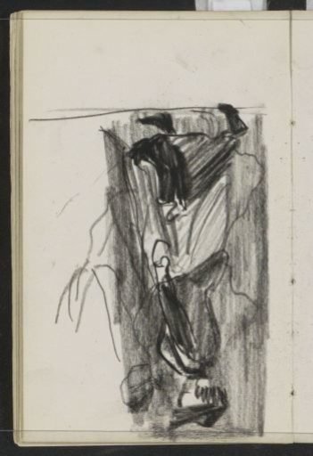 Walking Woman with a Hat