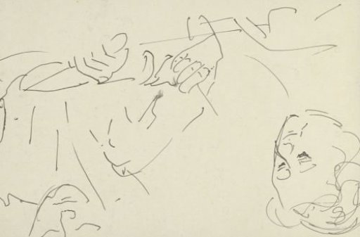 Two women at a table