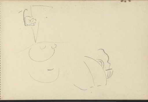 Head with a headscarf