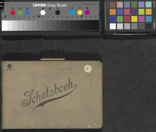 Sketchbook with 27 sheets