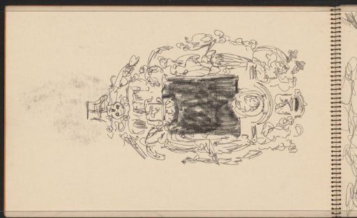 Ornamental decoration, possibly a frame
