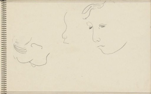 Heads of a child