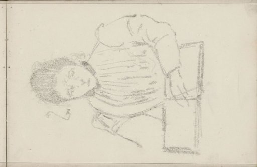 Impression of the Chalk Drawing on Page 11 verso