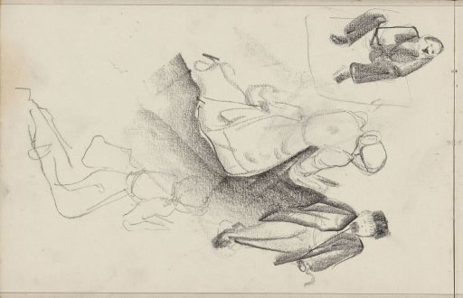 Study Sheet, Including a Kneeling Woman